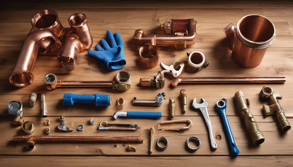 material and tool selection