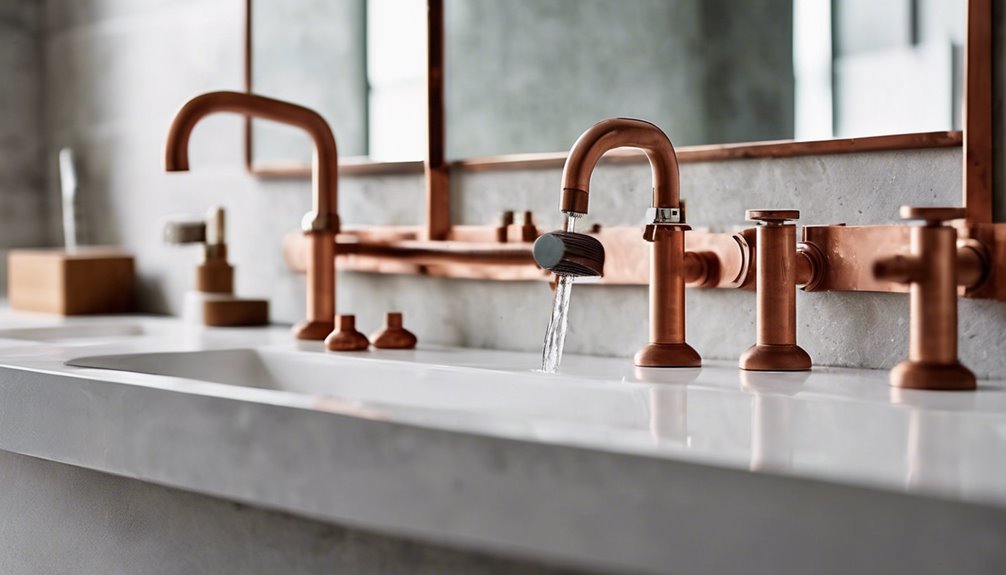 stylish efficient bathroom fixtures